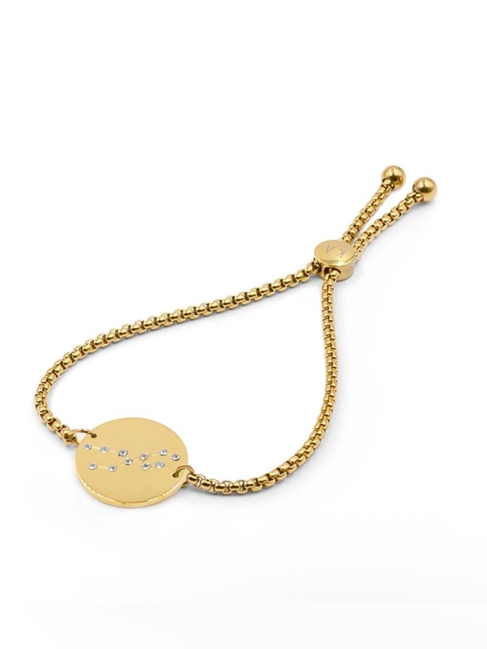 Kinsley Armelle-Taurus Slider Bracelet - Rose Gold